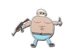 Наклейка | Poorly Drawn Terrorist