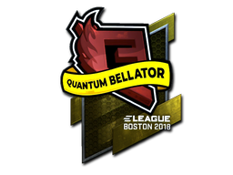 Наклейка | Quantum Bellator Fire (Foil) | Boston 2018
