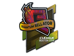 Наклейка | Quantum Bellator Fire (Holo) | Boston 2018