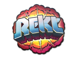 Наклейка | Rekt (Holo)