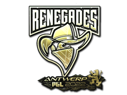Наклейка | Renegades (Gold) | Antwerp 2022