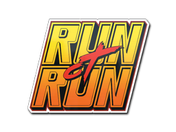 Наклейка | Run CT, Run