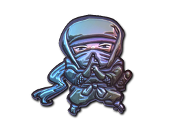 Наклейка | Silent Ninja (Foil)