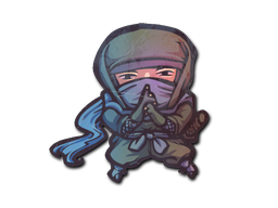 Наклейка | Silent Ninja