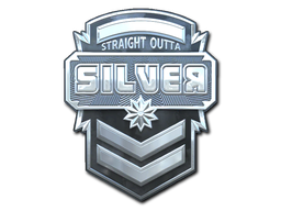 Наклейка | Silver (Foil)