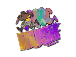 Наклейка | T Rush (Holo)