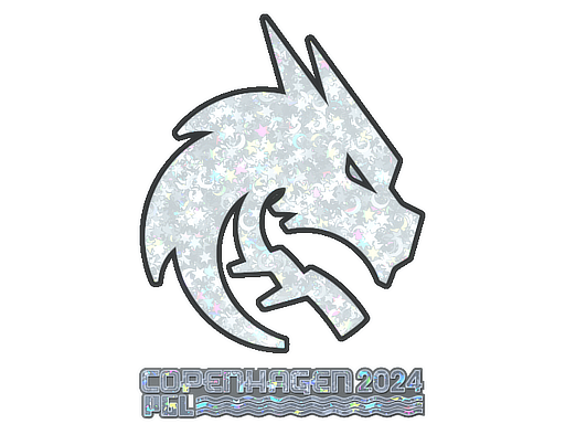 Наклейка | Team Spirit (Glitter) | Copenhagen 2024