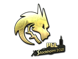 Наклейка | Team Spirit (Gold) | Stockholm 2021