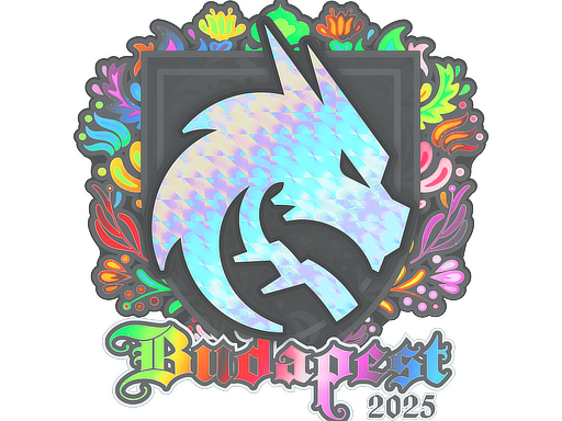 Наклейка | Team Spirit (Holo) | Budapest 2025