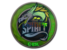 Наклейка | Team Spirit (Holo) | Katowice 2019