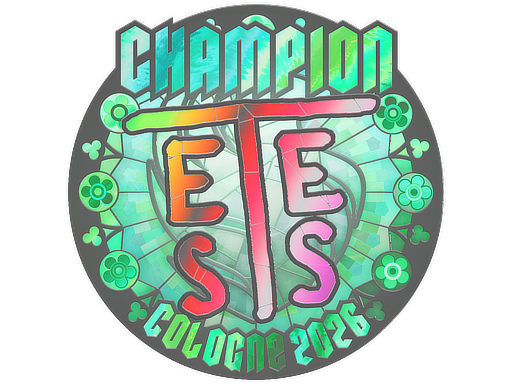Наклейка | TeSeS (Holo, Champion) | Cologne 2026