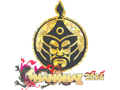 Наклейка | The MongolZ (Glitter) | Shanghai 2024