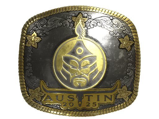 Наклейка | The Mongolz (Gold) | Austin 2025