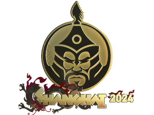 Наклейка | The MongolZ (Gold) | Shanghai 2024