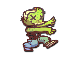 Наклейка | The Zombie