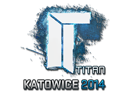 Наклейка | Titan | Katowice 2014