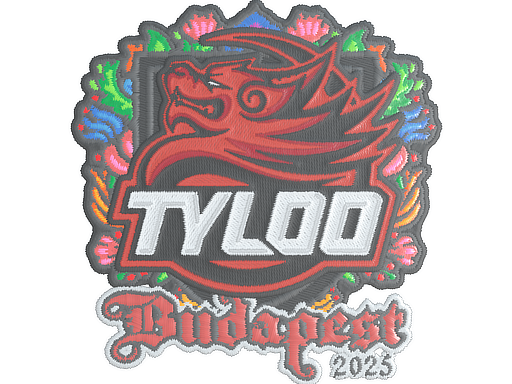 Наклейка | TYLOO (Embroidered) | Budapest 2025