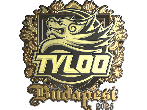 Наклейка | TYLOO (Gold) | Budapest 2025