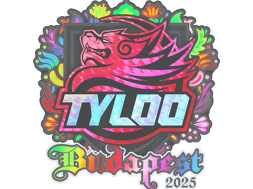 Наклейка | TYLOO (Holo) | Budapest 2025