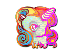Наклейка | Unicorn (Holo)