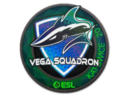 Наклейка | Vega Squadron (Holo) | Katowice 2019