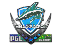 Наклейка | Vega Squadron (Holo) | Krakow 2017