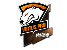 Наклейка | Virtus.Pro (Foil) | Boston 2018