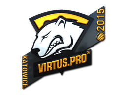 Наклейка | Virtus.pro (Foil) | Katowice 2015