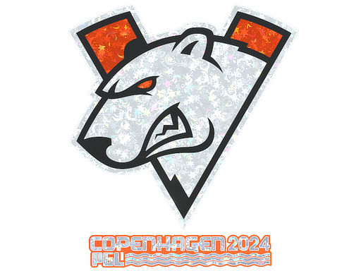Наклейка | Virtus.pro (Glitter) | Copenhagen 2024
