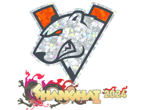 Наклейка | Virtus.pro (Glitter) | Shanghai 2024