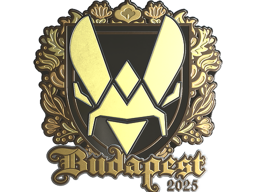 Наклейка | Vitality (Gold) | Budapest 2025