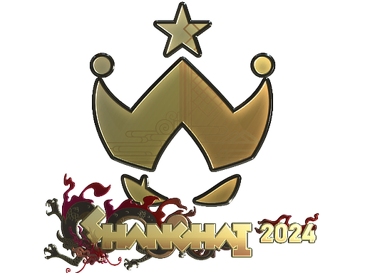 Наклейка | Wildcard (Gold) | Shanghai 2024